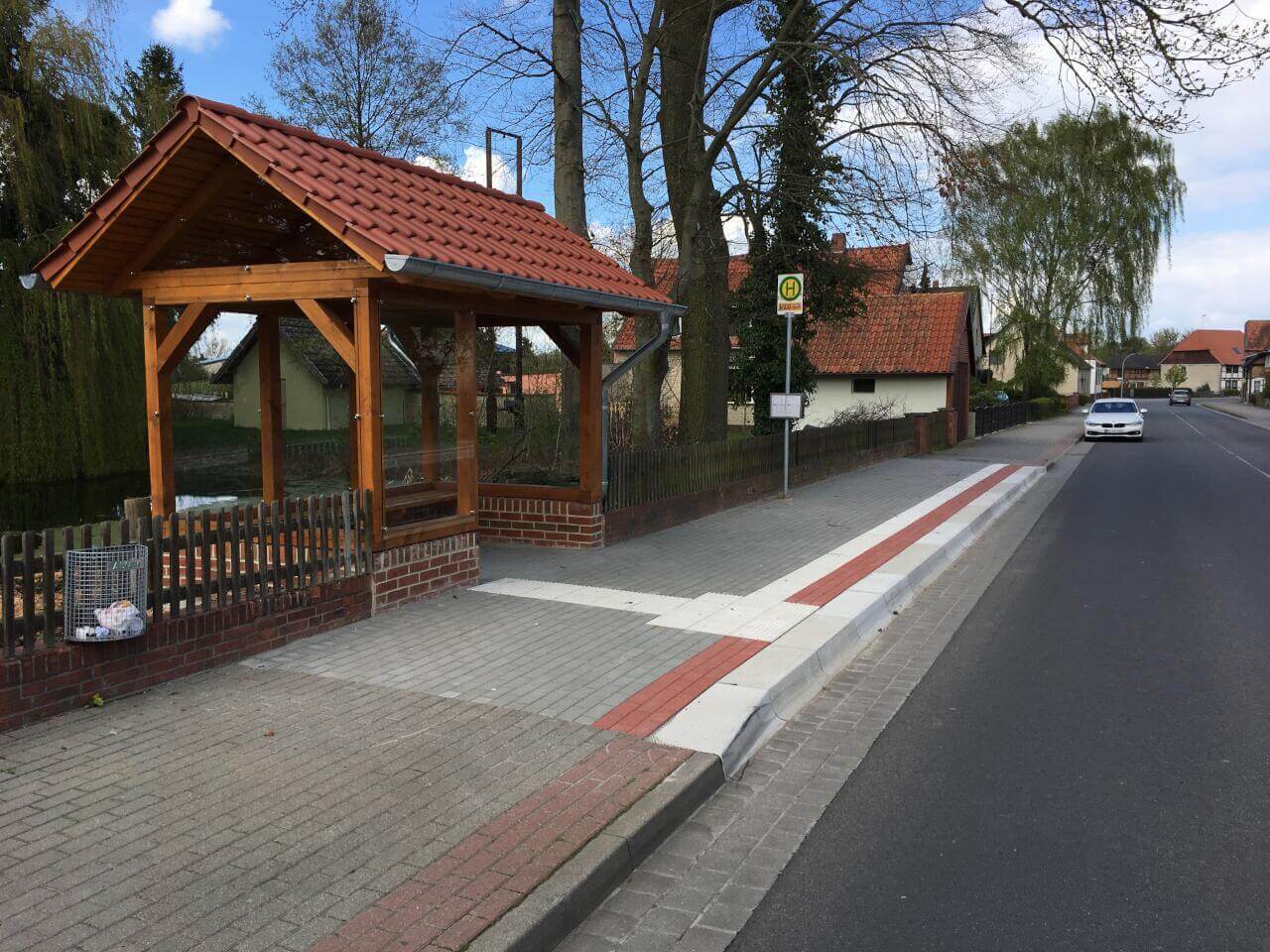 Ingenieurbüro König Braunschweig Projekt Ahnebeck Bushaltestelle