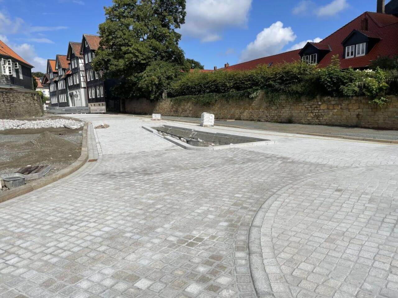 Ingenieurbüro König Braunschweig Projekt Goslar-Natursteinpflaster-4