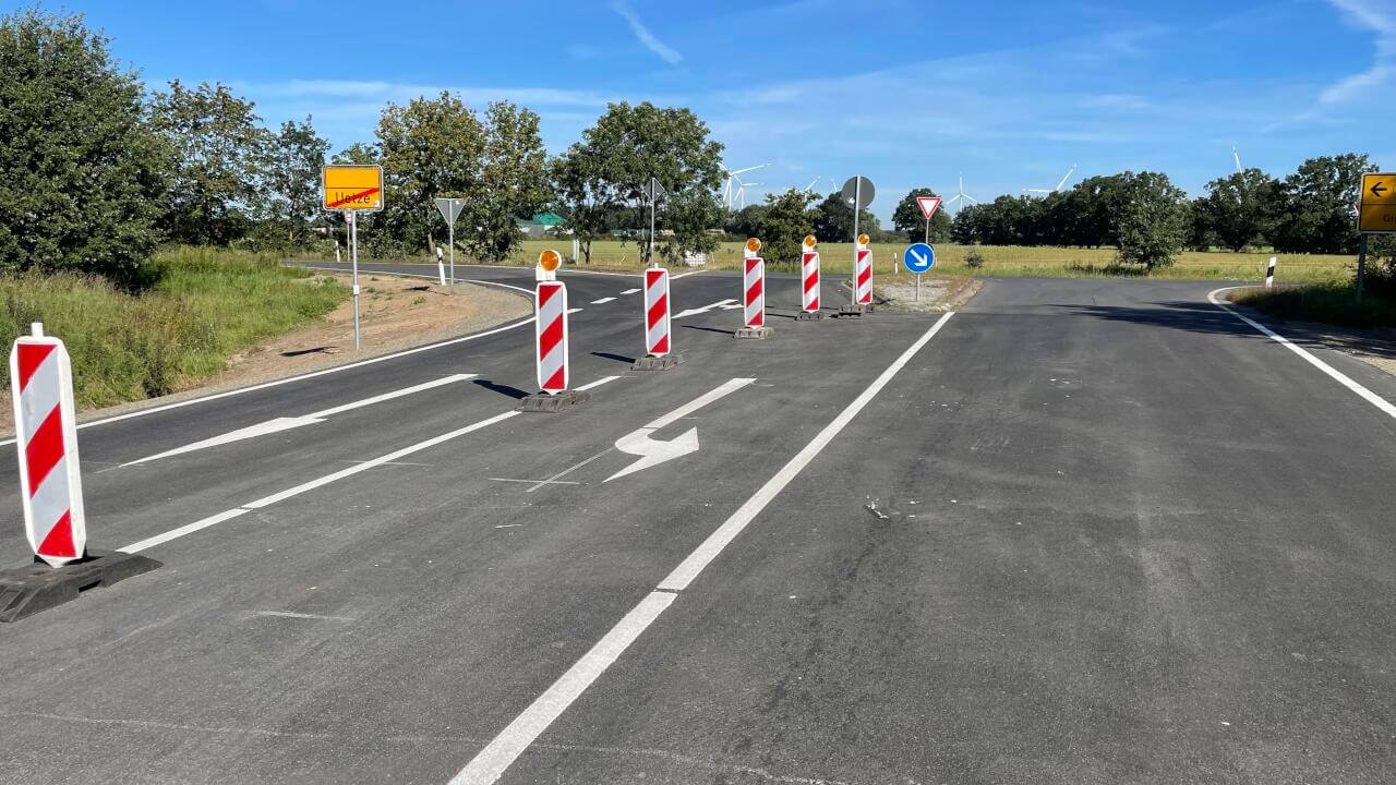 Ingenieurbüro König Braunschweig Projekt Linksabbiegespur B188 Uetze 1