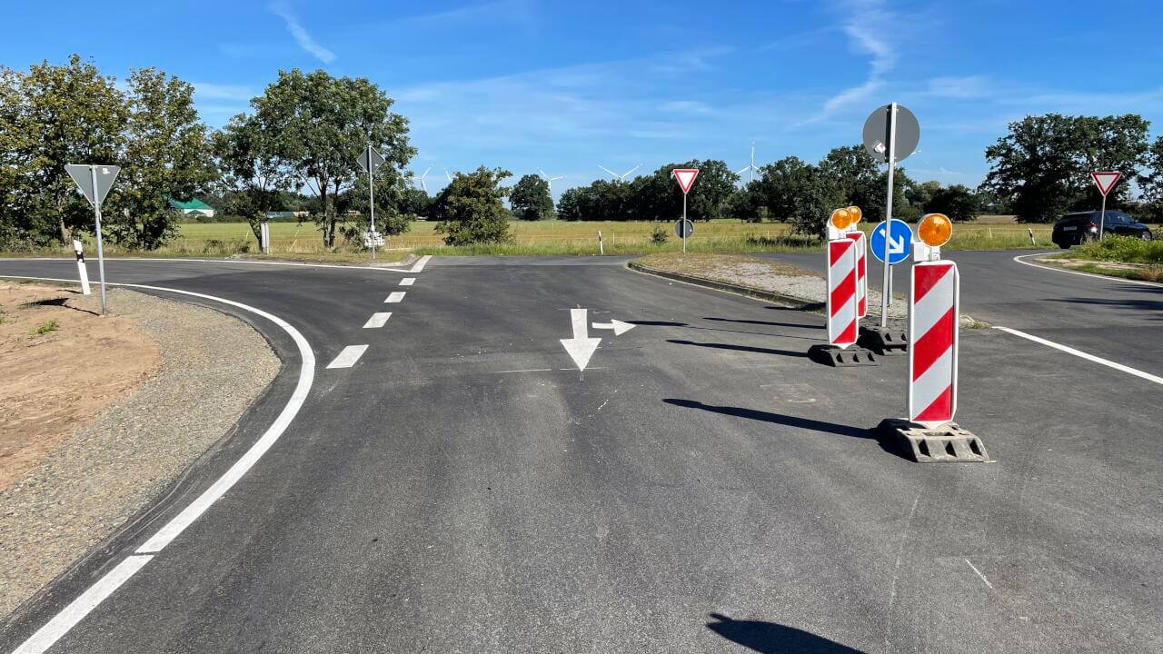 Ingenieurbüro König Braunschweig Projekt Linksabbiegespur B188 Uetze 4