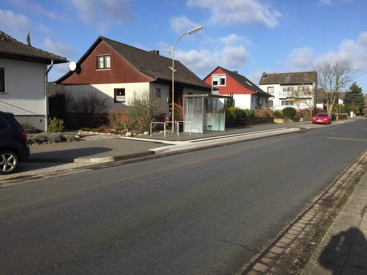 Ingenieurbüro König Braunschweig Projekt Meine Dresdenweg Bushaltestelle