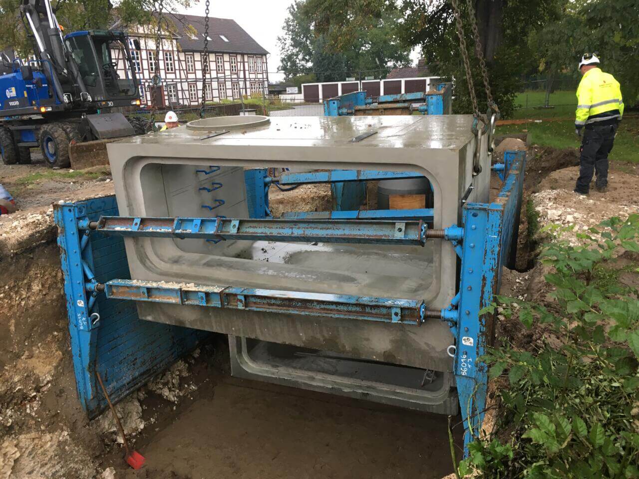 Ingenieurbüro König Braunschweig Projekt Wolfenbüttel Stauraumkanal 7