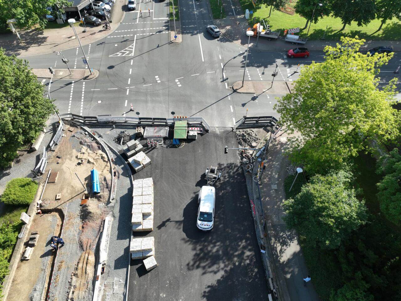 Ingenieurbüro König Braunschweig Projekt Goslar Kreisverkehr 1 ©Stadt Goslar